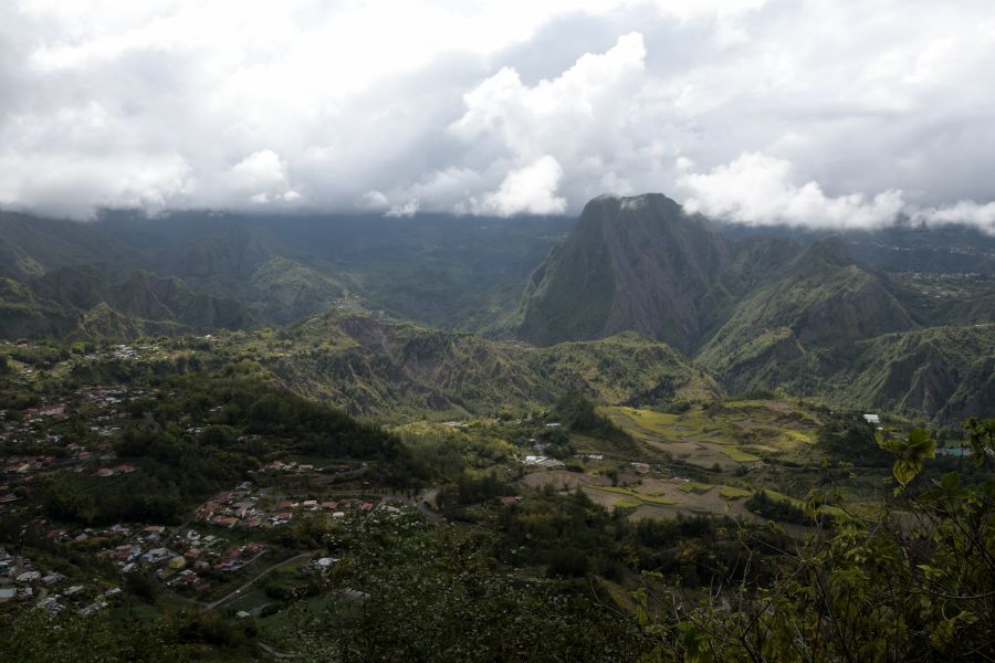 Blick vom Panoramaplateau in den Cirque de Salazie