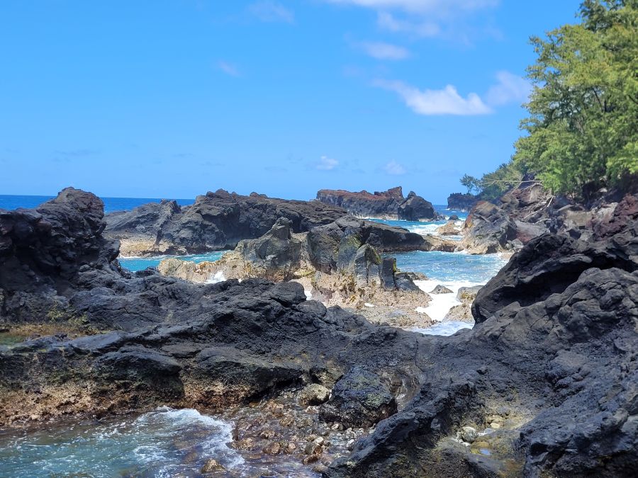 Küstenwanderung Sentier de l'Anse des Cascades