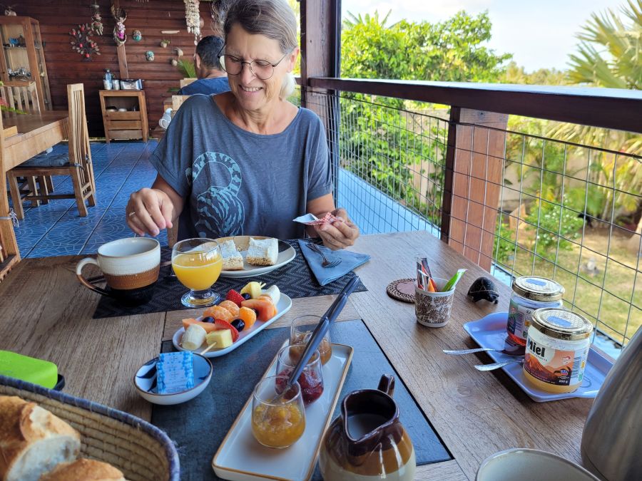 Frühstück im Bleu Austral