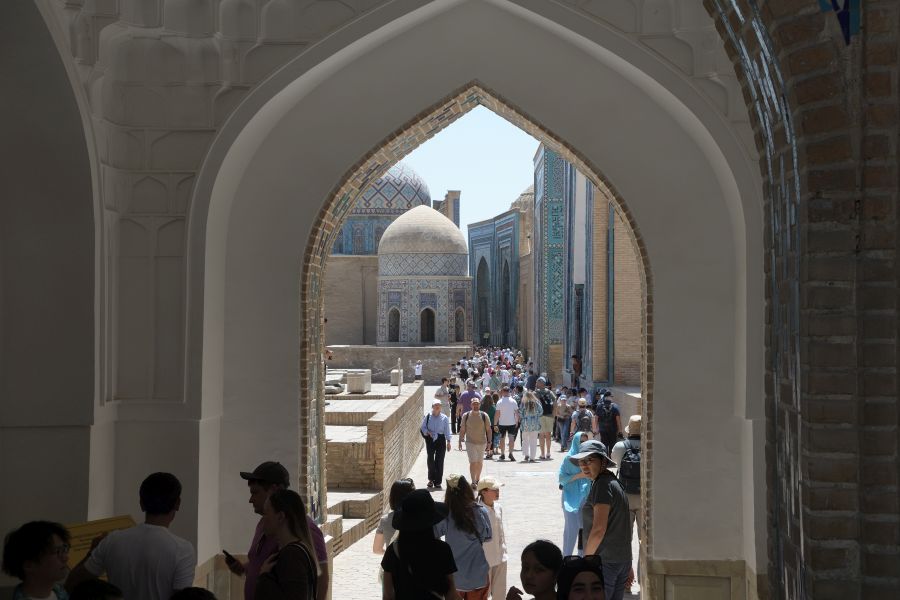 Samarkand: Nekropole Shah-i-Zinda