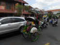 Cycle rickshaw (Indonesian: becak), Yogyakarta