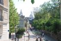 Rue L'Abreuvoir eine kleine Dorfstrasse mitten in Paris