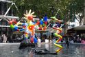 Strawinski-Brunnen mit Kunstwerken von Jean Tinguely und Niki de Saint Phalle